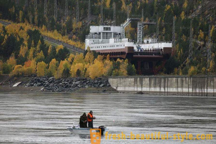 Krasnojarsk rezervoar - zaštićena mjesta Sibira