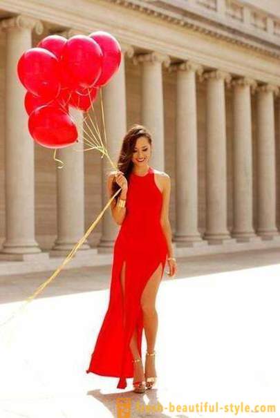 Crna haljina sa crvenim: stilova, što će nositi
