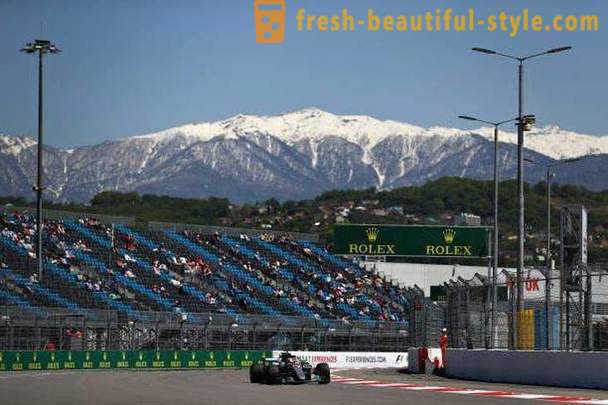 Pjesma „Formula 1” u Sočiju: opis, povijest, karakteristike