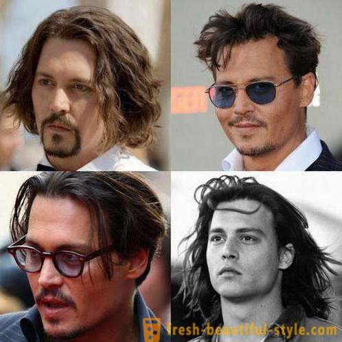 Evolucija frizura: Johnny Depp