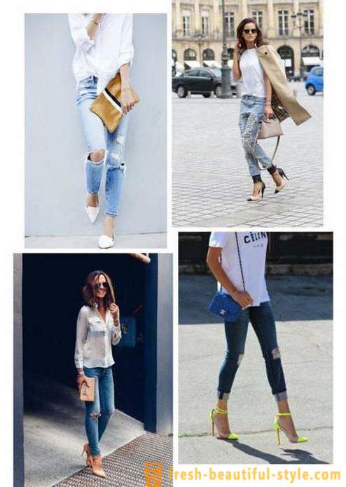 Moda Savjeti: Što nositi ripped jeans?