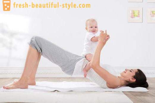 Vježbe za trbuh nakon poroda. Kako vratiti izvorni oblik