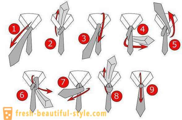 Kako vezati kravatu Windsor čvor