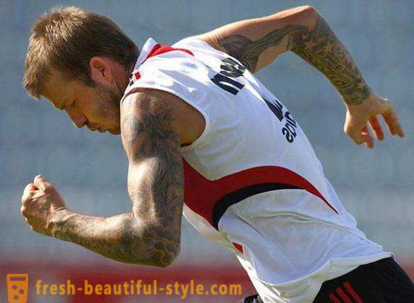 40 tetovaža Beckham: njihovo tumačenje i mjesto na tijelu