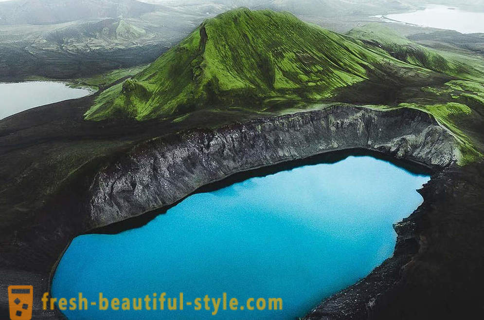 Pogled na Island iz zraka