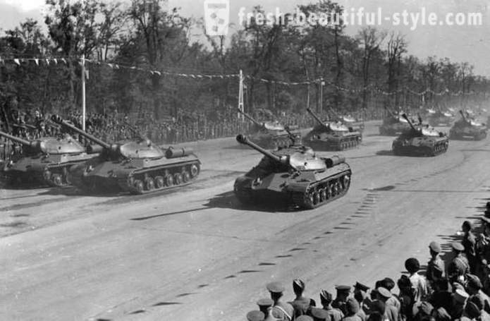 Zašto je Sovjetski Savez ukazao na paradi u Berlinu, IS-3 spremnici