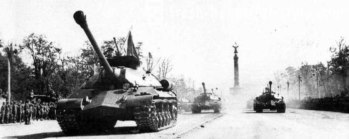 Zašto je Sovjetski Savez ukazao na paradi u Berlinu, IS-3 spremnici