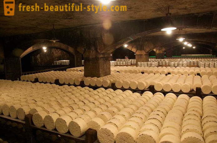 Postupak za izradu francuske Roquefort sira iz starih recepata