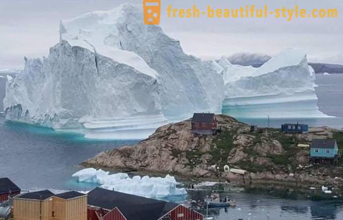 Selo Grenland prijeti velikom santom leda