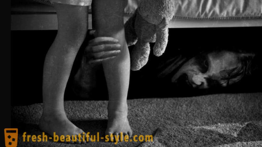 Čudovišta ispod kreveta, ili sablasnom „nezhdanchiki” koji su pronađeni ispod kreveta u djece i adolescenata