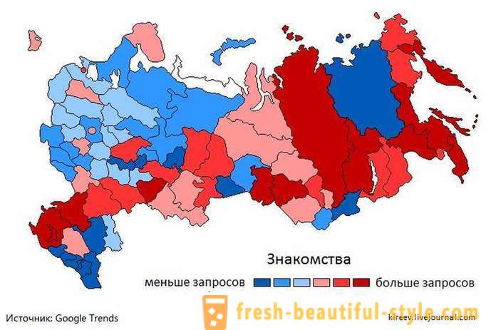 Geografski sramota i sramota: gdje u Rusiji najviše Google „seks”, „porno”, „prostitutke”