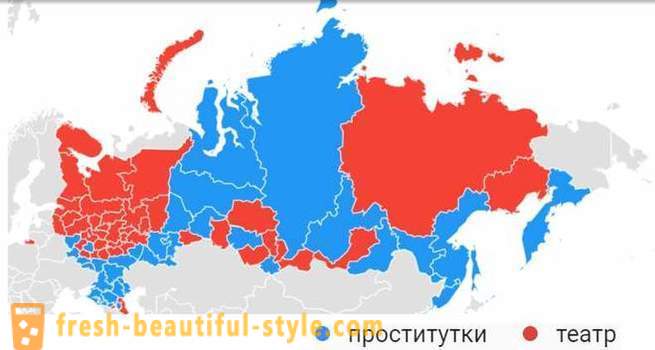 Geografski sramota i sramota: gdje u Rusiji najviše Google „seks”, „porno”, „prostitutke”