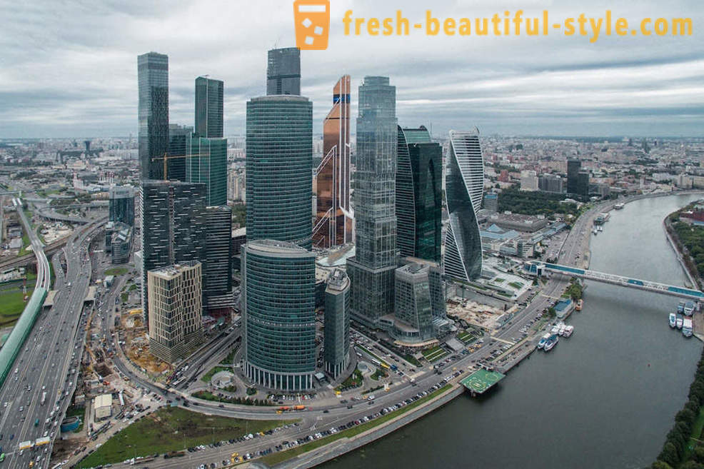 Moskva Pogled iz ptičje perspektive