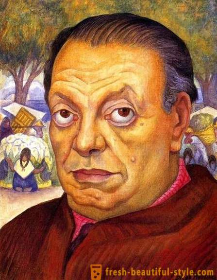 Ljubavima Meksički umjetnik Diego Rivera