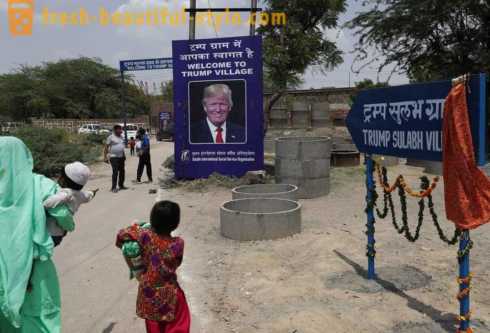 Selo se nazvana Trump u zamjenu za WC