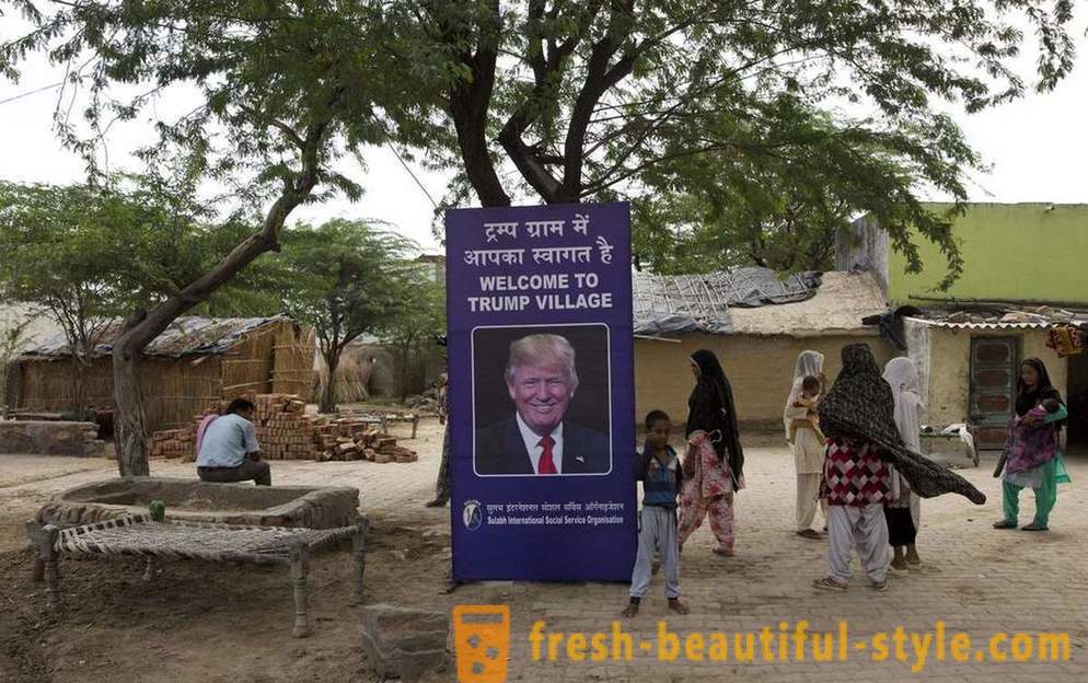 Selo se nazvana Trump u zamjenu za WC