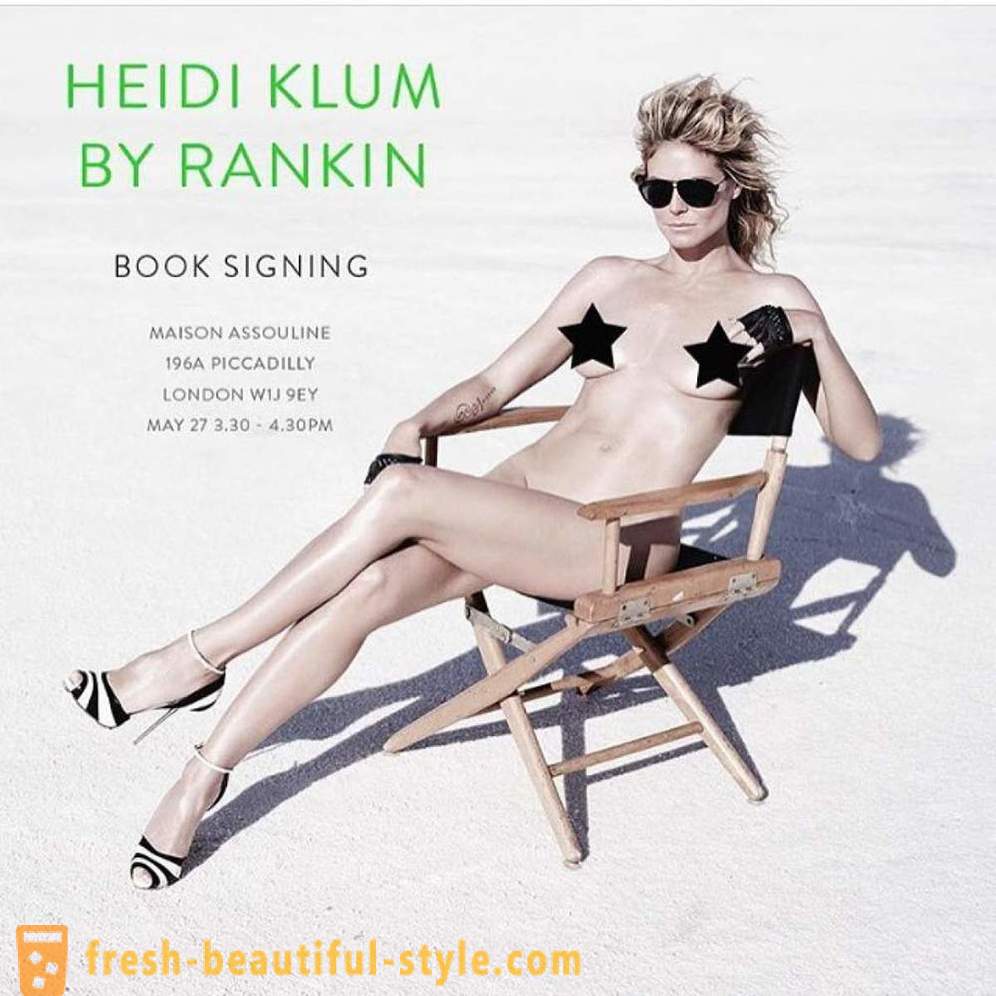 Heidi Klum ogoljen za iskren photoshoot