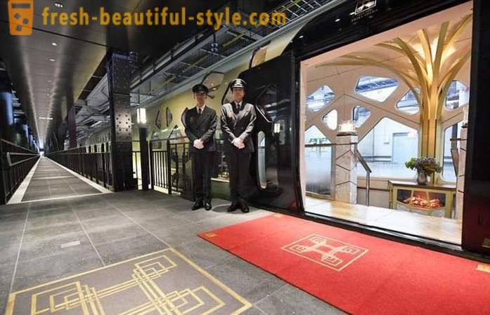 Shiki-Shima - jedinstveni japanski luksuzni vlak