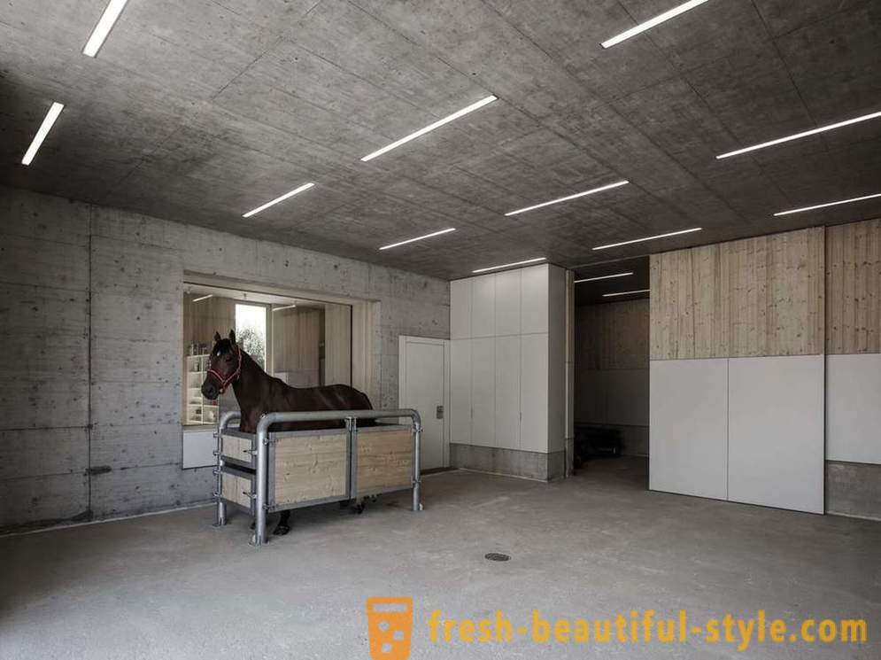 Dizajn veterinarskoj klinici za konje u Austriji