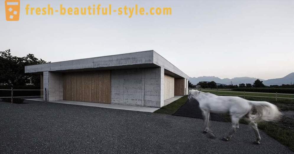 Dizajn veterinarskoj klinici za konje u Austriji