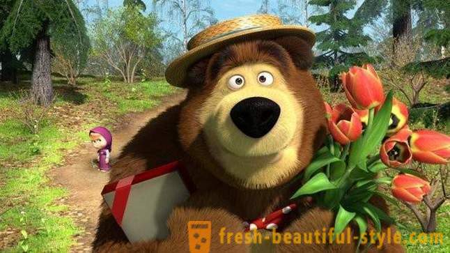 Zanimljivosti o animiranoj seriji „Masha i medvjed”