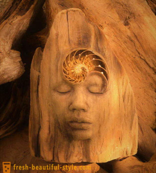 Dobro došli u priči: fantastične skulpture drvena građa za splav, gledajući koji nesvjesno vjeruju u čuda i magiju