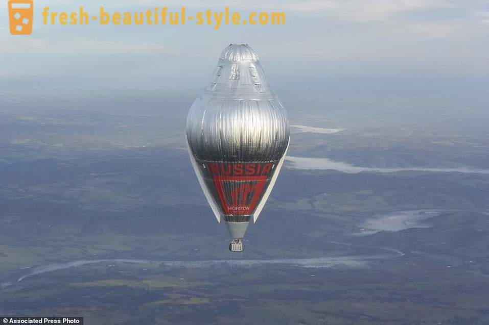 Ruski svećenik Fedor Konyukhov postavio svjetski rekord u svjetske turneje u balonu