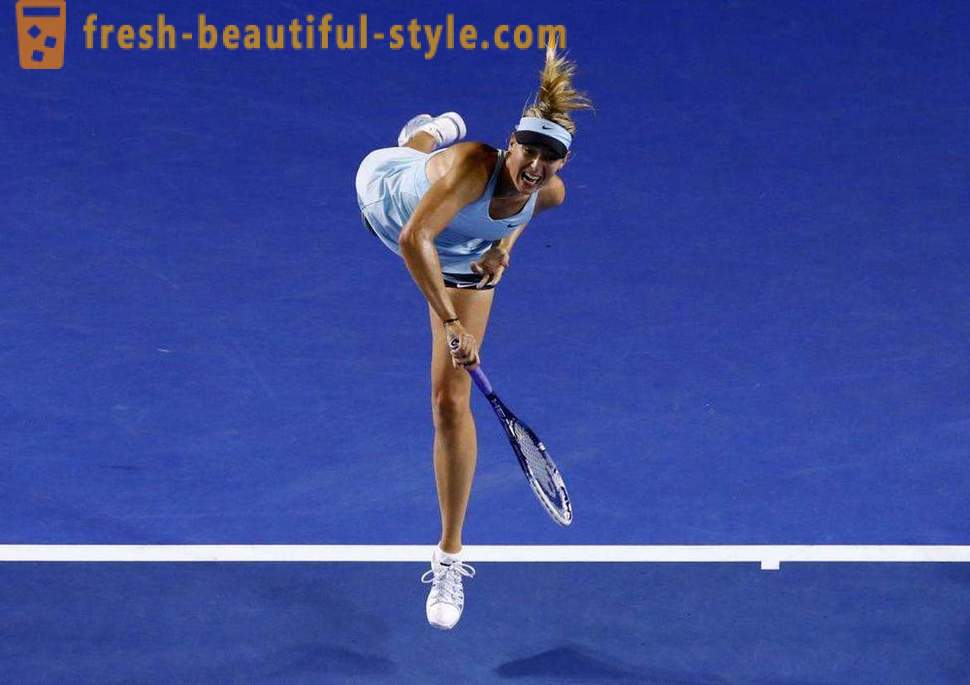 Nesretni pogreška Maria Sharapova, njezin nesiguran karijere