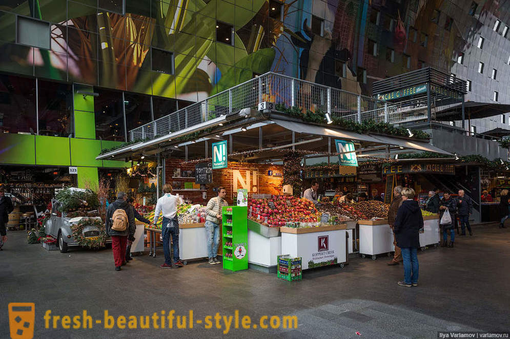 Rotterdam Markthol - luksuzni tržište na svijetu