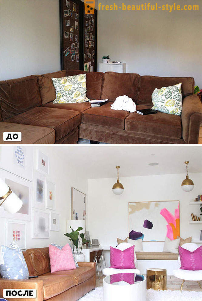 20 soba prije i nakon što je dizajner