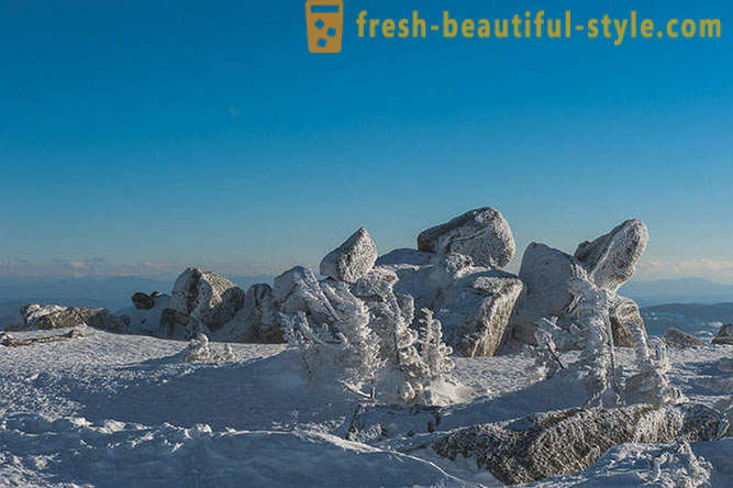 Putovanje u Sheregesh - Rusija je snijeg naselje