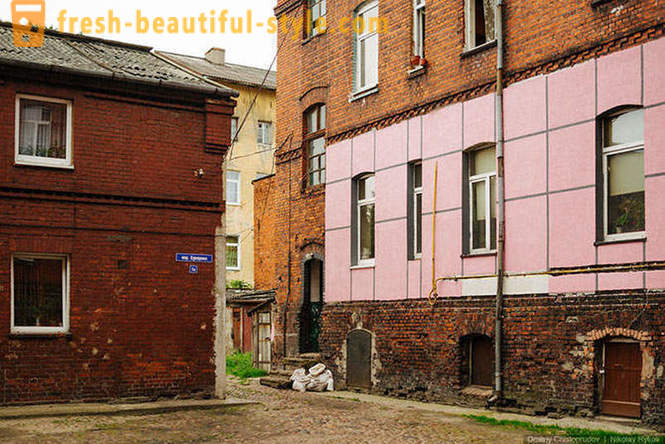 Šetnja starom njemačkom gradu Kaliningrad regija