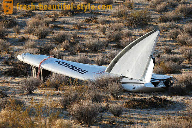 Šetnja na olupine američkog SpaceShipTwo