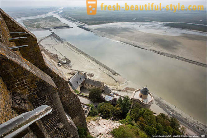 Izlet na otok-tvrđave u Normandiji među živi pijesak