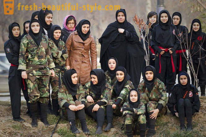 Iranski ženski nindža