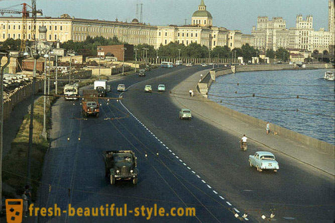 Moskva, 1956, na fotografijama Jacques Dyupake