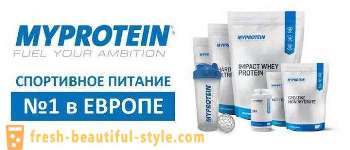 Myprotein: recenzije sportske prehrane
