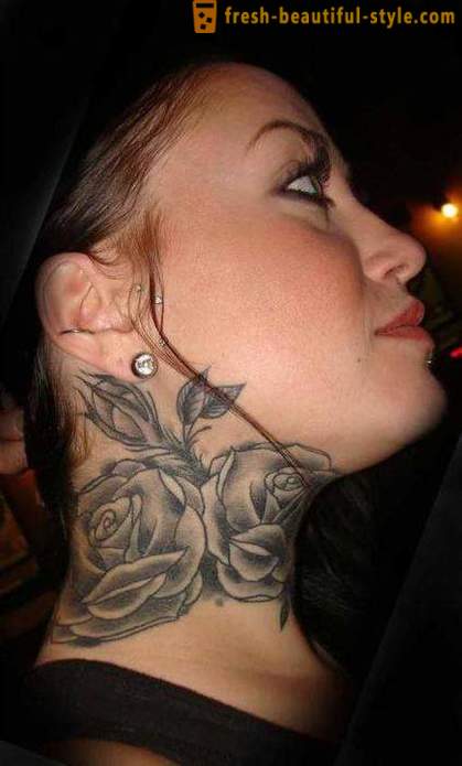 Cvijet tetovaža - izvorni način izražavanja