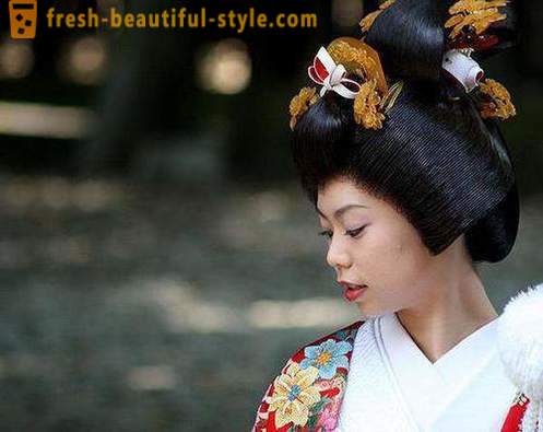 Japanski frizura za djevojčice. Tradicionalni japanski frizura