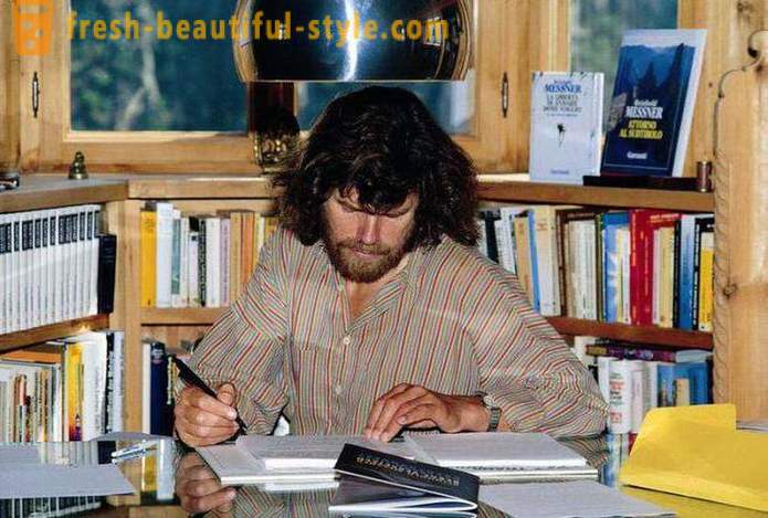 Planinarenje legenda Reinhold Messner: biografija