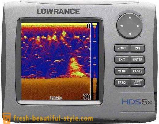 LOWRANCE fishfinder, pregled modela mišljenja. Senzor LOWRANCE sonara