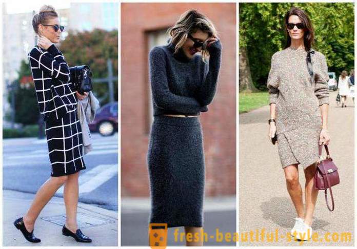 Pletene suknja: stilovi, što će nositi, izbor