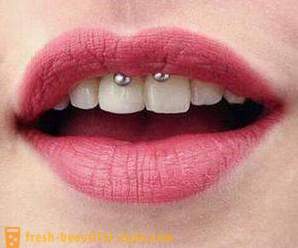 Piercing „Smiley” - ubod ispod usne frenulum: posljedice, mišljenja