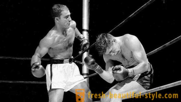 Boksač Rocky Marciano: Biografija i Foto