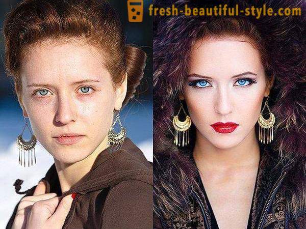 Prije i poslije: make-up kao sredstvo za mijenjanje izgleda