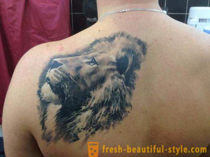 Značenje tatuirovki- „Lav” na ramenu i drugim dijelovima tijela