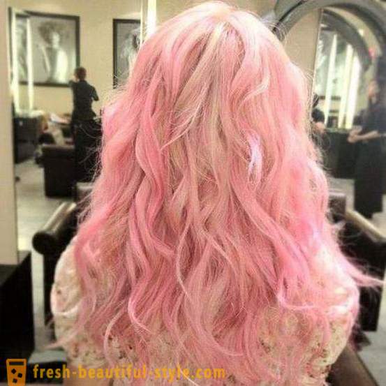 Pink kosa: kako postići željenu boju?