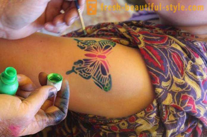 Privremene tetovaže za 3 mjeseca bez korištenja kane i njegove primjene