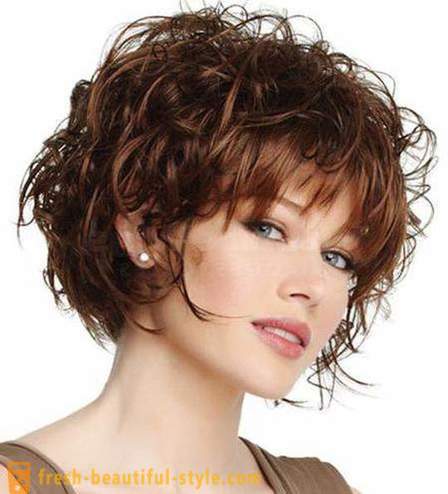Kovrčava kosa: styling, frizure, frizura. Kratke frizure za kovrčavu kosu