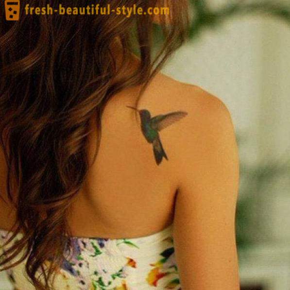 Hummingbird tetovaža - simbol vitalnosti i energije